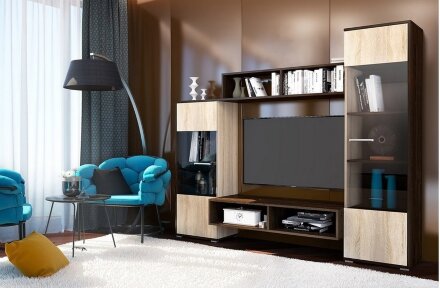 Стенка для гостиной Рио 