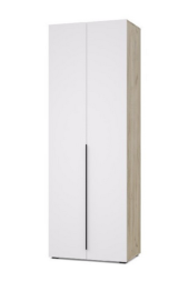 Шкаф 2-х дверный Х22 Харди, Дуб серый/Белый